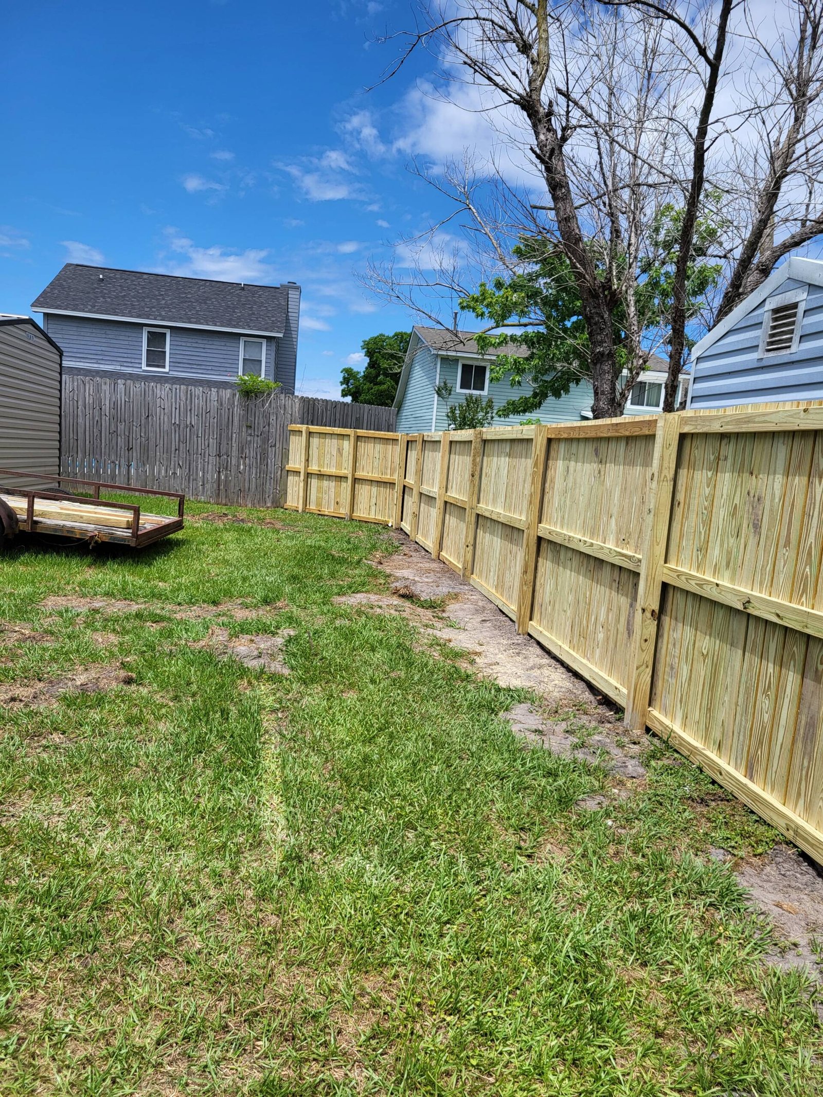 wooden Fencing